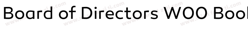 Board of Directors W00 Book字体转换